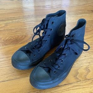 Black Monochrome Chuck Taylor All Star Classic - Size 6.5